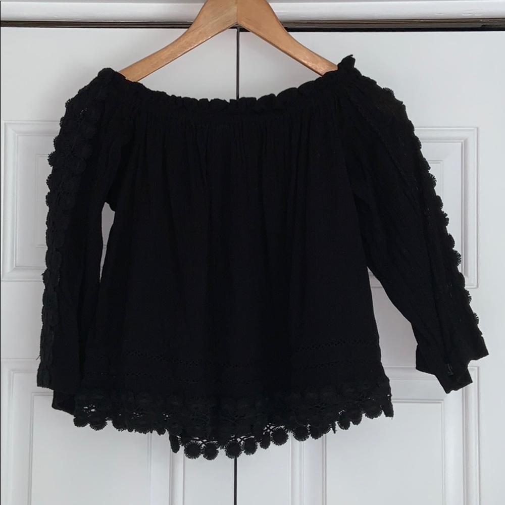 Topshop Off-Shoulder Top